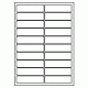 541 - Label Size 97mm x 26mm - 20 labels per sheet